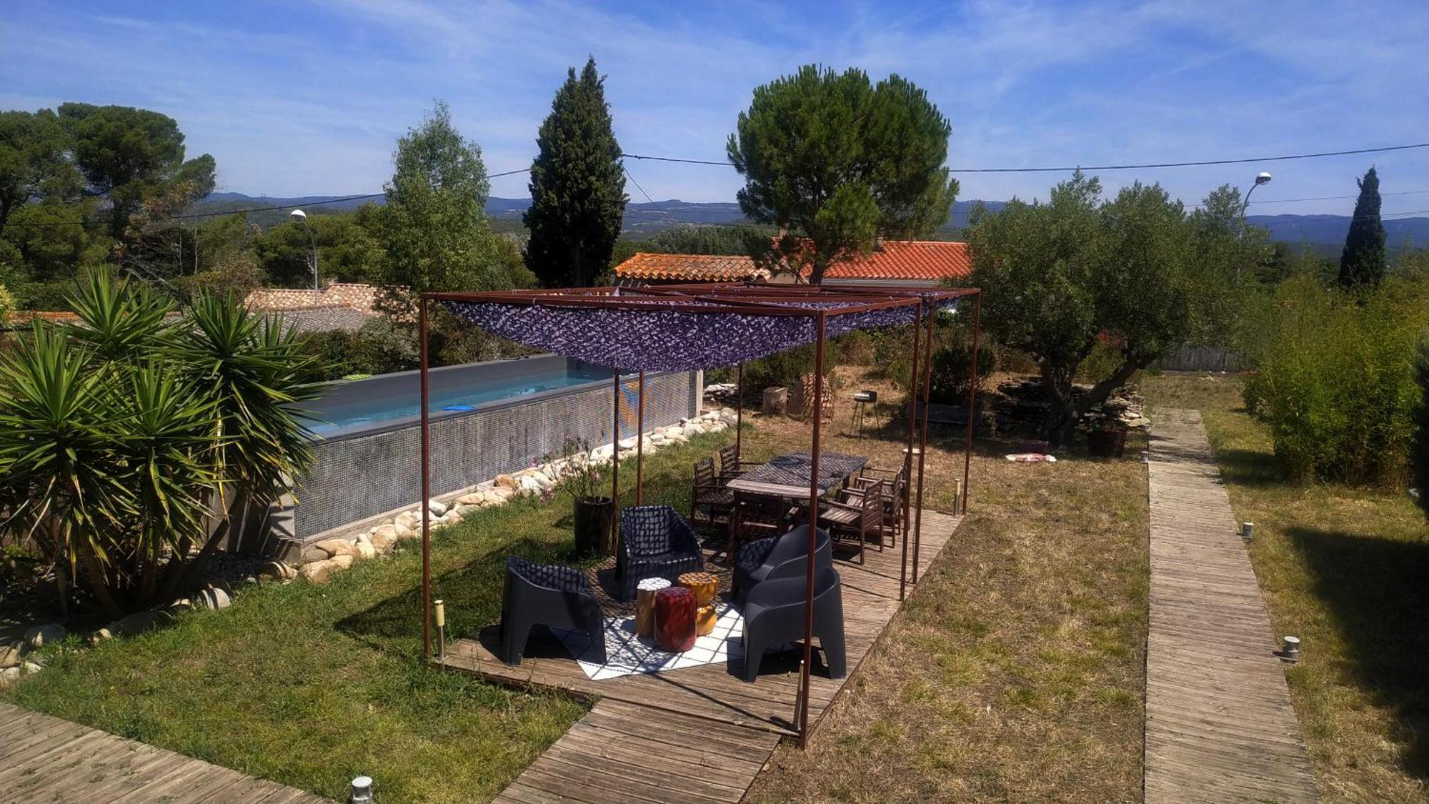 Les Grands Cypres - Chambres D'Hotes Conques-sur-Orbiel Εξωτερικό φωτογραφία